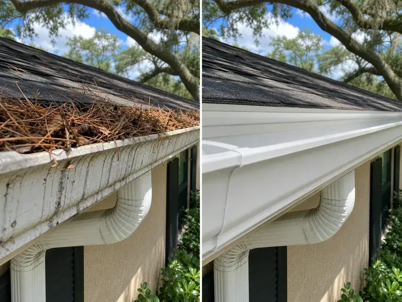 Roof Soft Washing in Eustis
