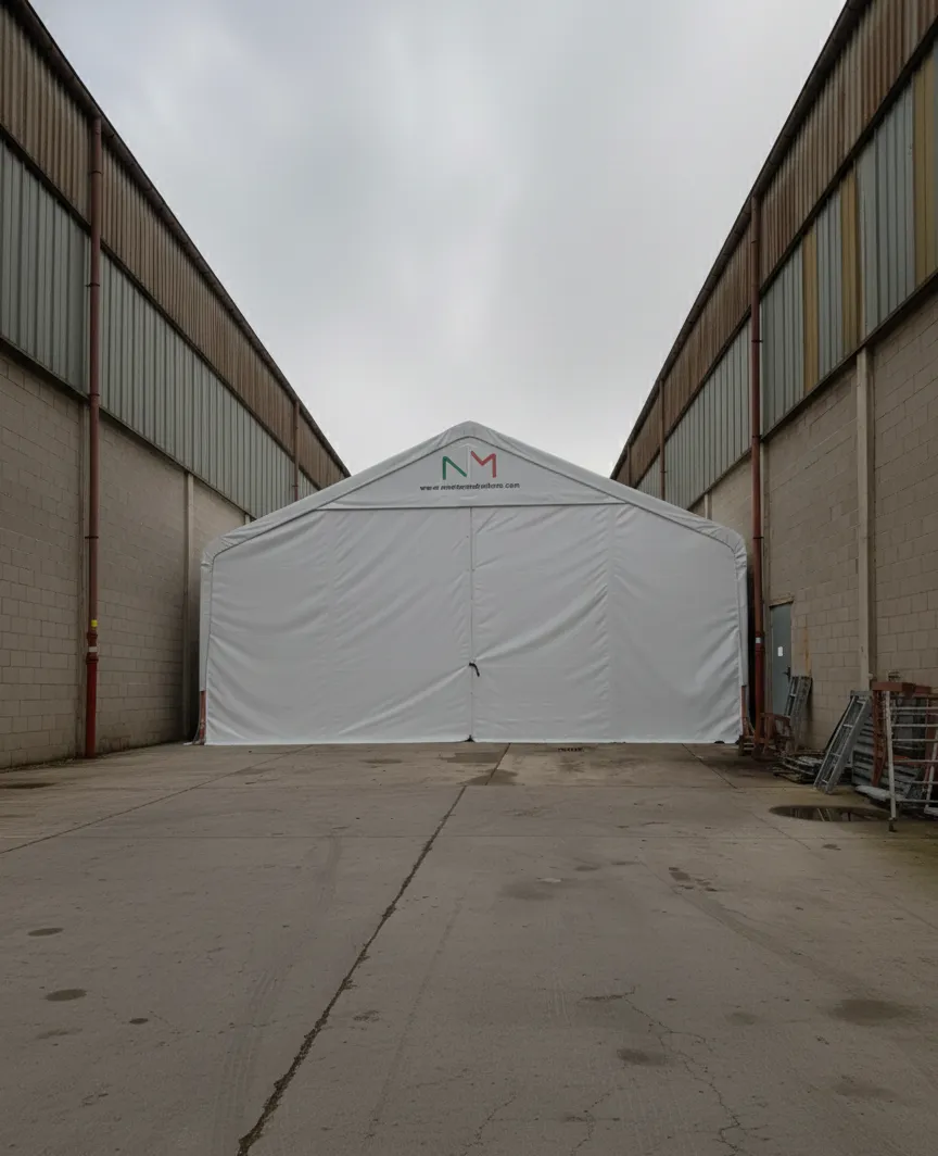 capannone in PVC industriale