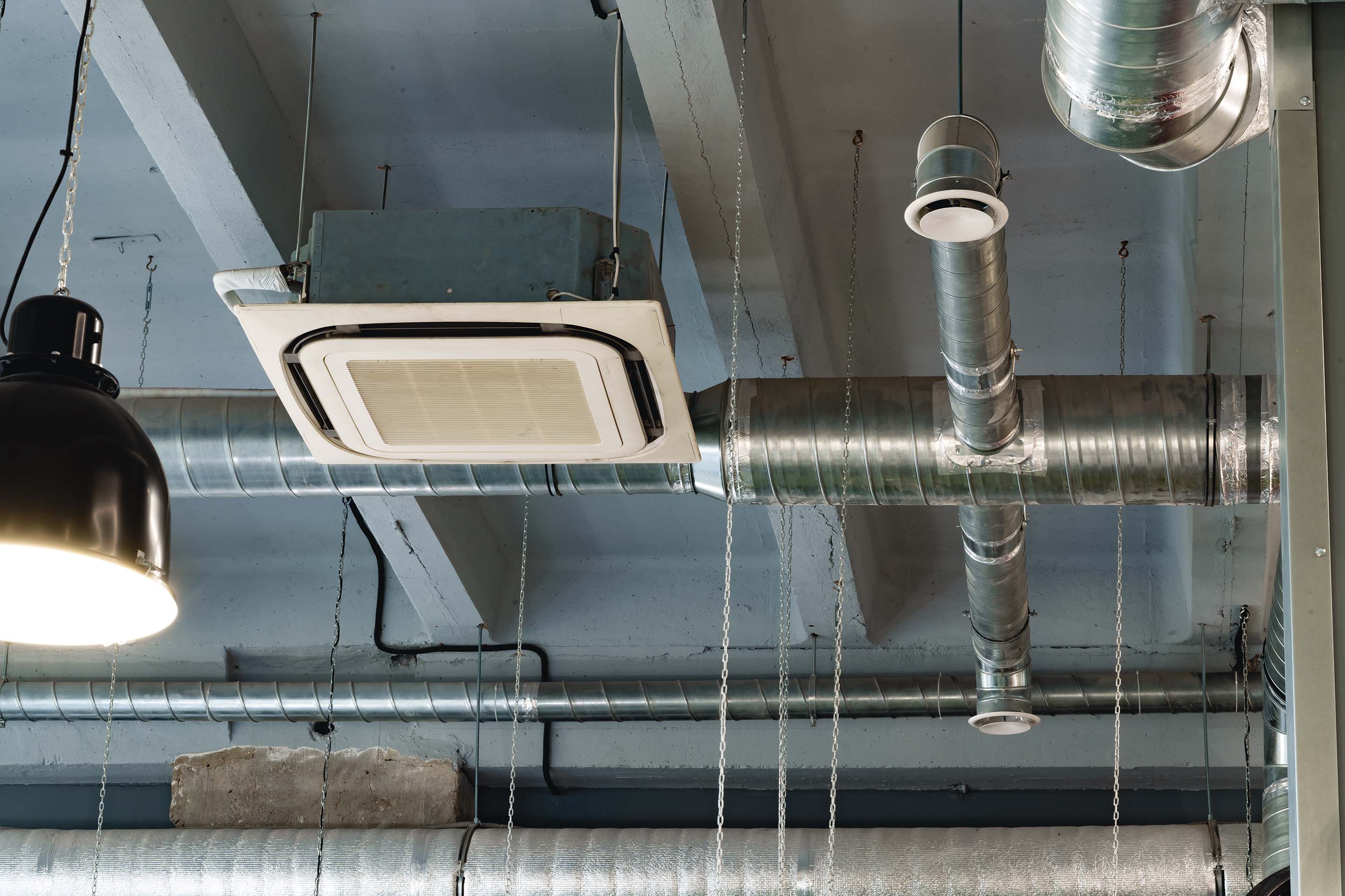 Duct system in home