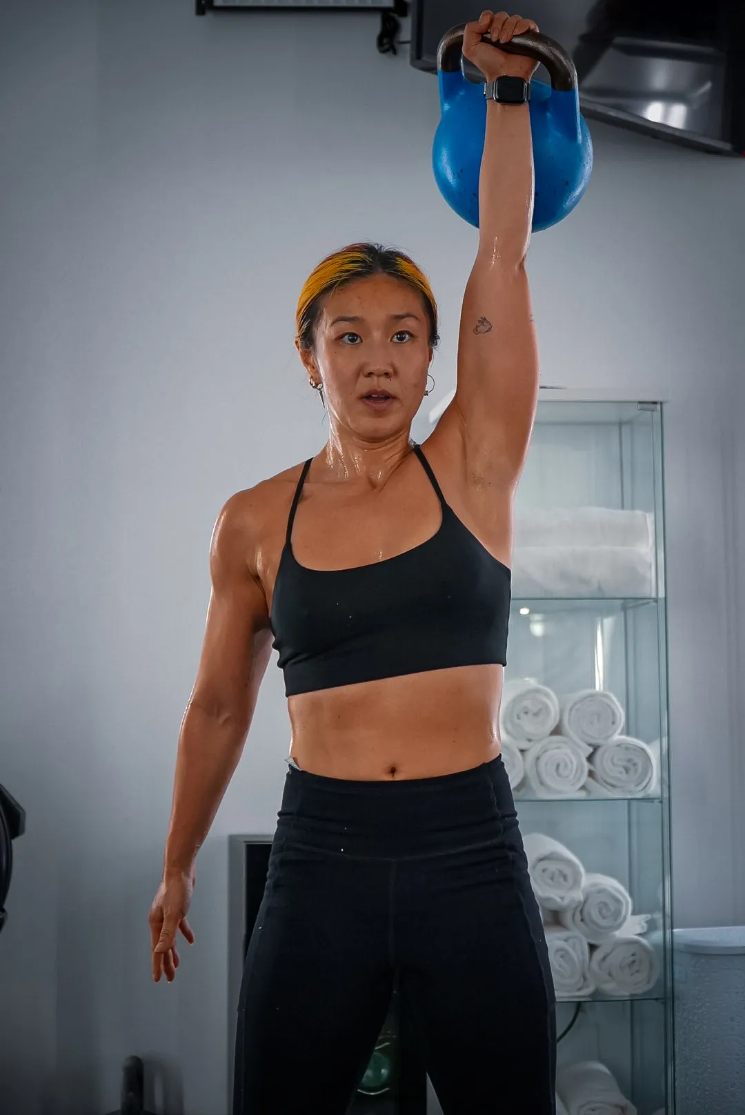 Kettlebell training at Strength Training Club