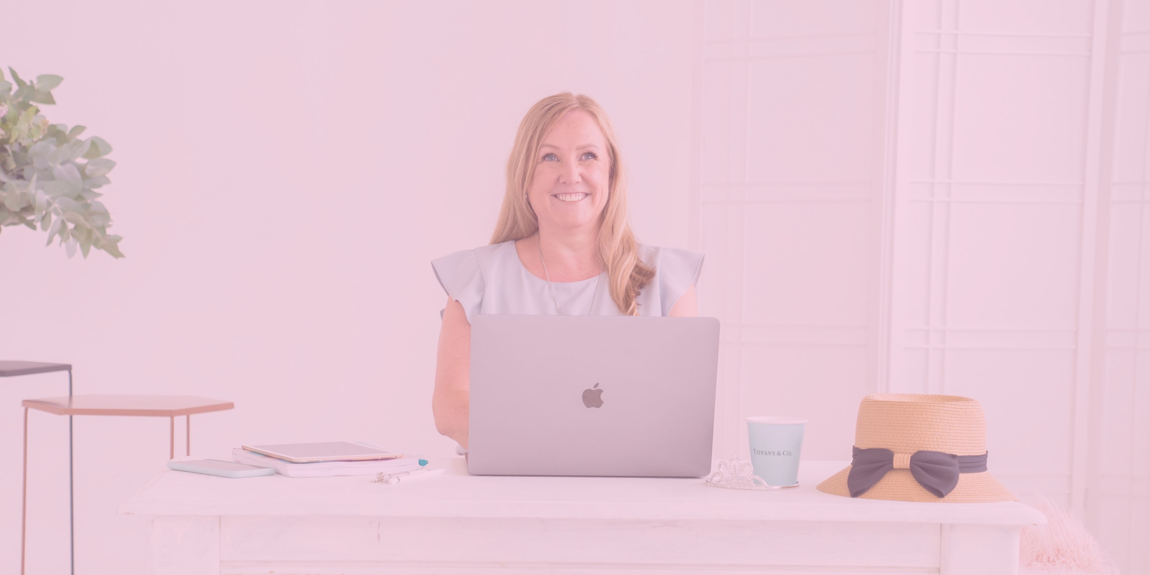 Marie from Empress of Order working on a MailerLite welcome email setup