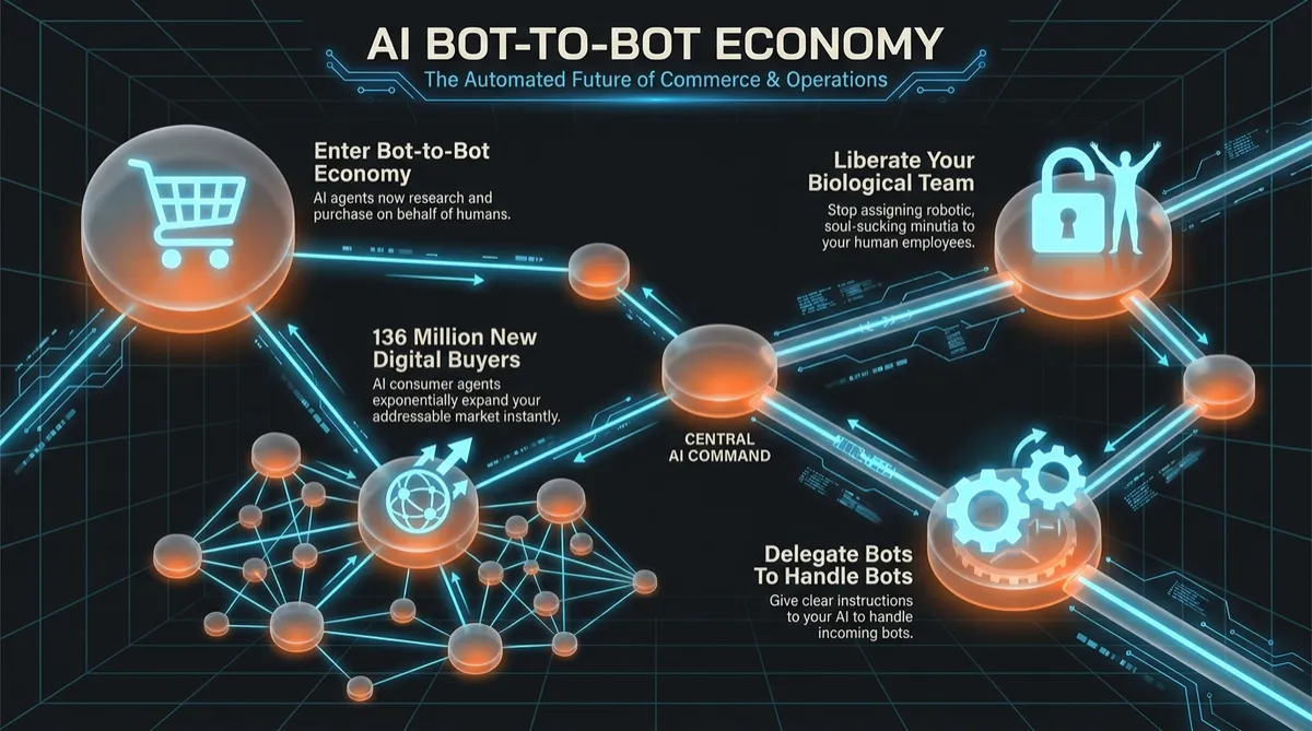 The B2Bot Economy: Capture 136M Digital Buyers Fast