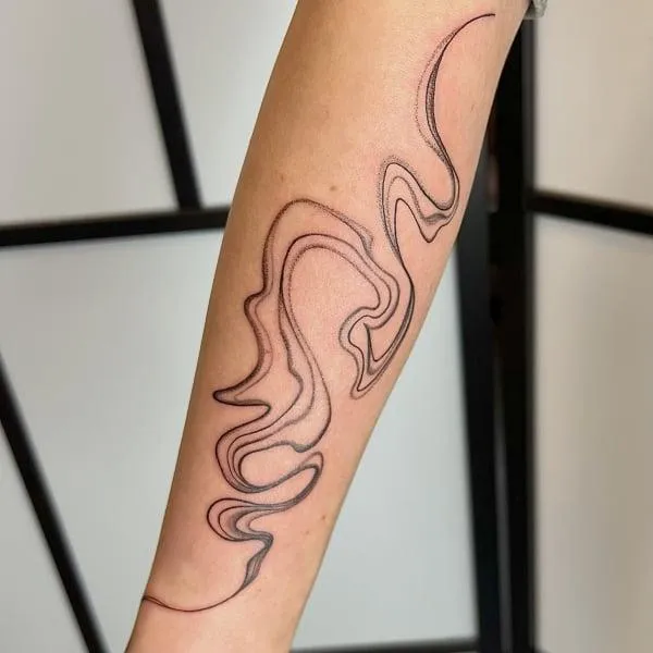 Custom tattoo ontwerp door Dave, uniek en persoonlijk design Iris Tattoo Art Deventer