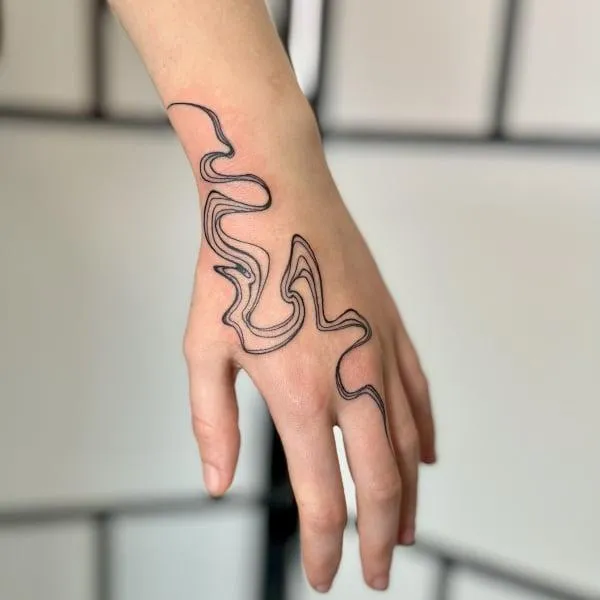 Custom tattoo ontwerp door Dave, uniek en persoonlijk design Iris Tattoo Art Deventer