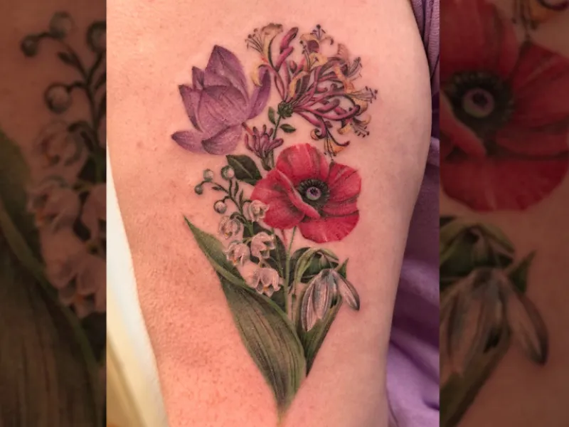Color realism Deventer Iris Tattoo Art