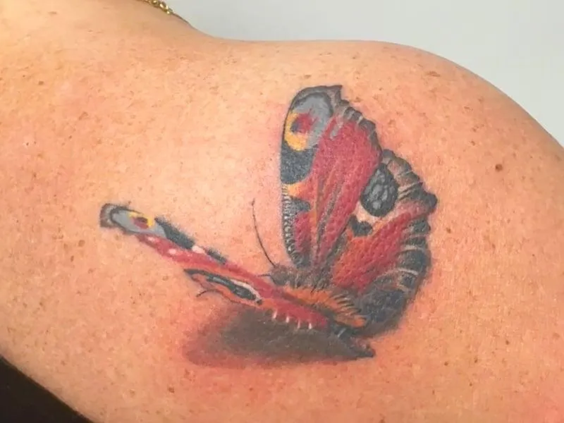 Color realism Deventer Iris Tattoo Art