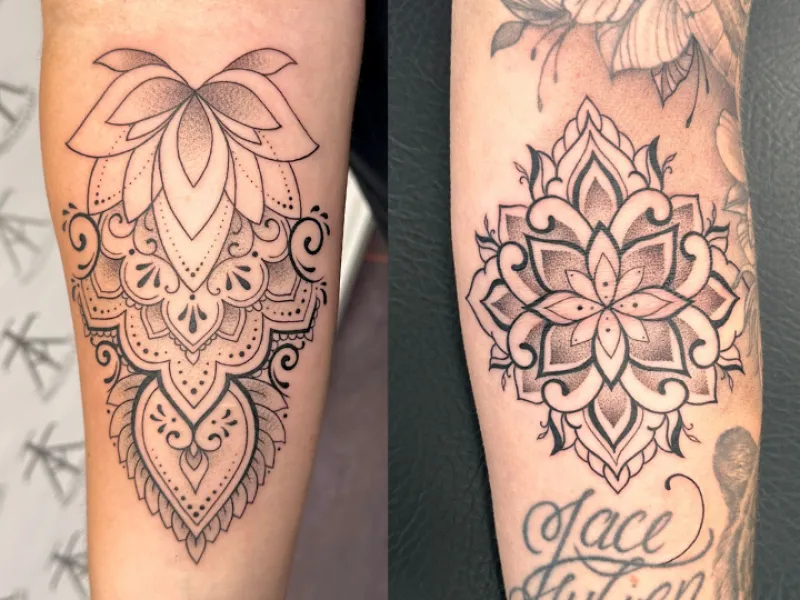 Mandala tattoos  Deventer Iris Tattoo Art