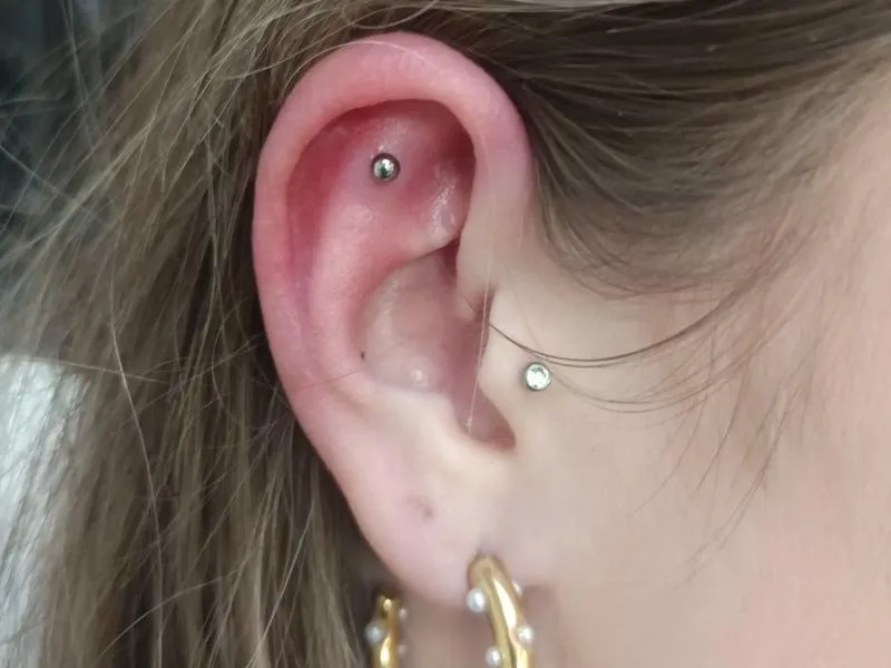 flat piercing Deventer Iris Tattoo Art