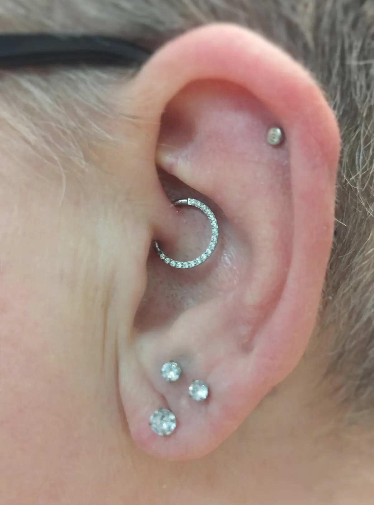 daith piercing Deventer Iris Tattoo Art