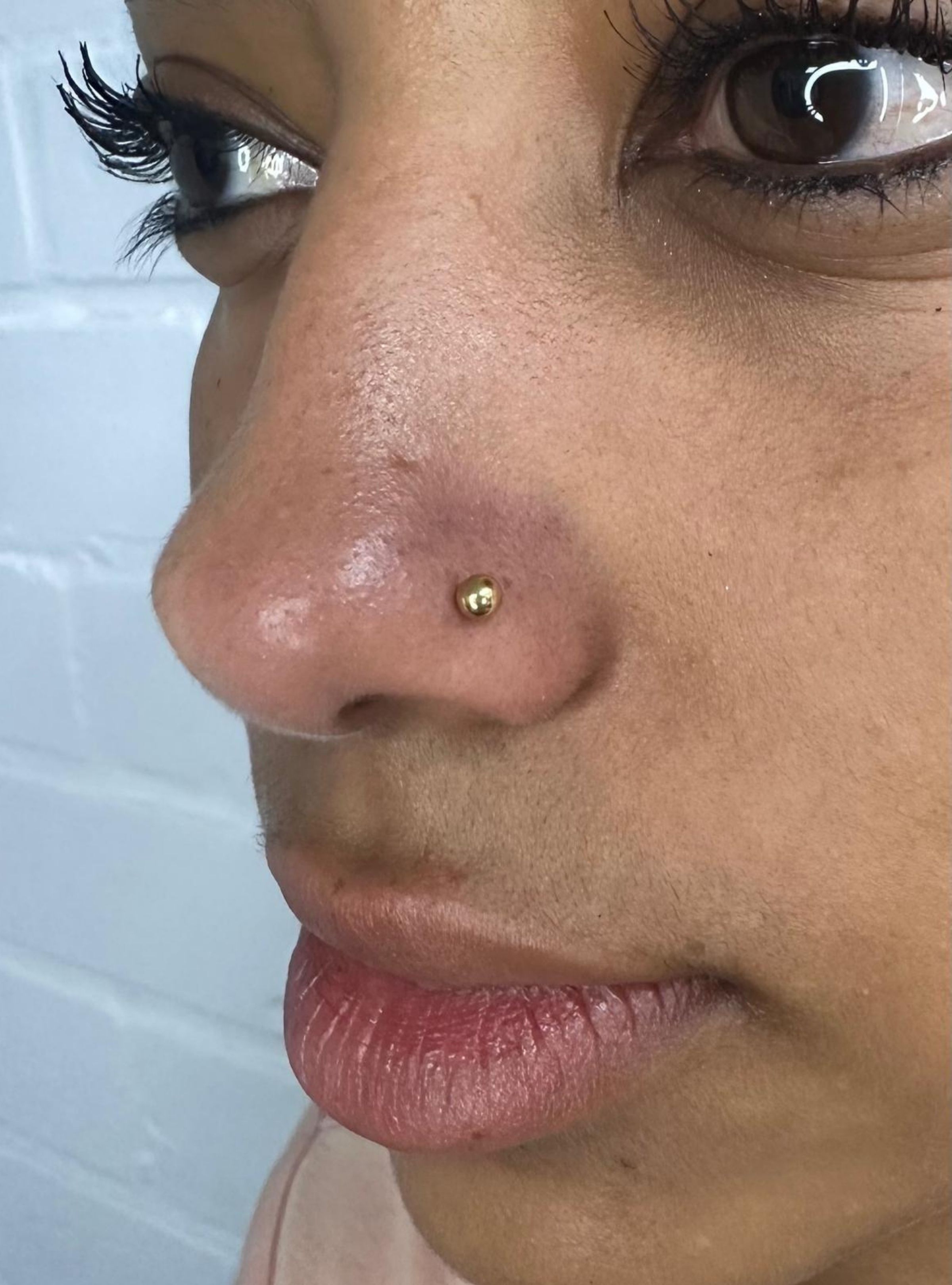 tragus, rook piercing Deventer Iris Tattoo Art
