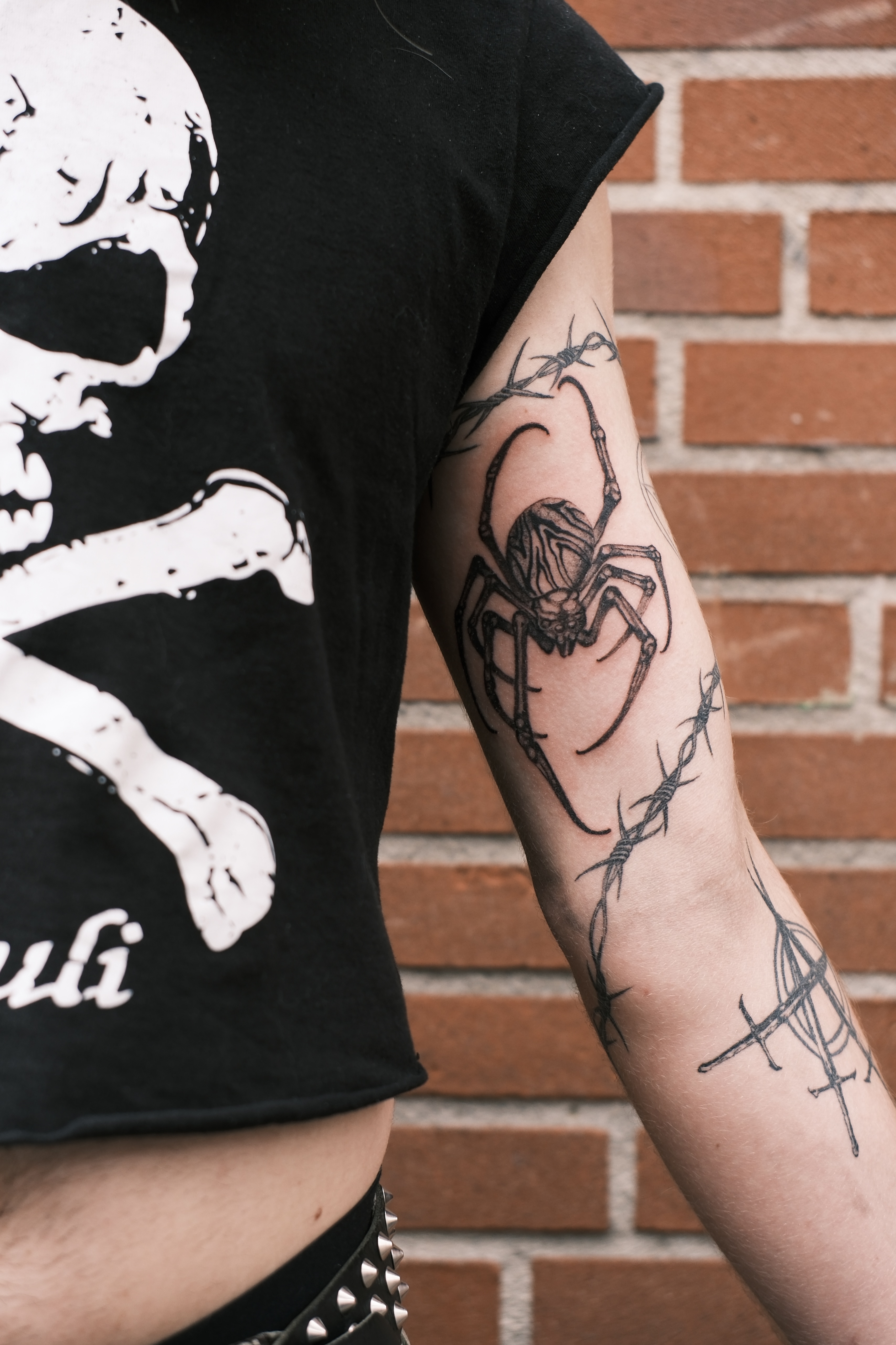 Dark ornamental tattoo Deventer