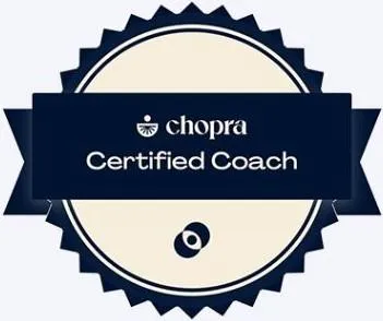 Image of Chopra certified coaching certification seal