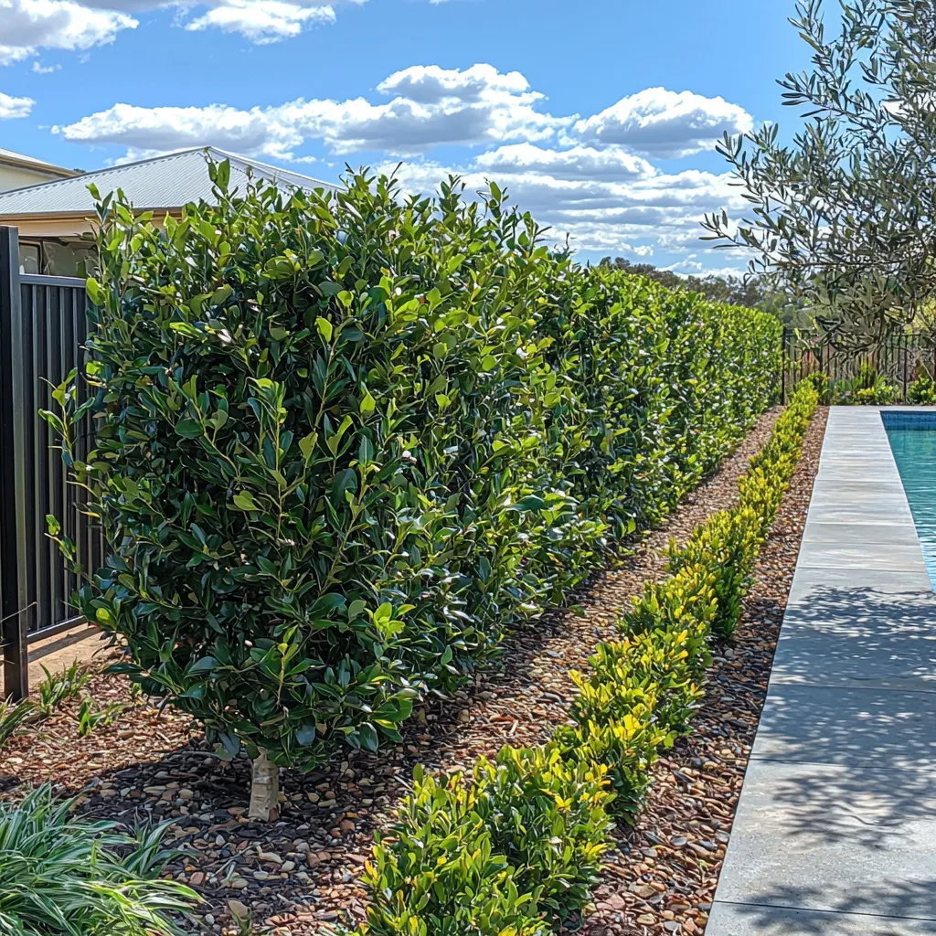 a greenhouse filled with lots of green plants