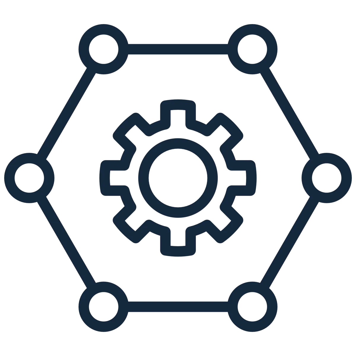 BIM Objects icon featuring a geometric network symbol — Revit families for OneTrack and MaxForce with accurate geometry, mounting configurations, and material properties ready to drop into your model