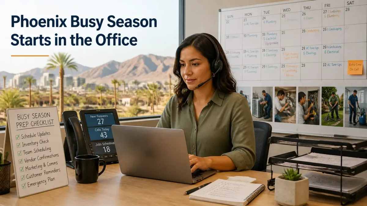 Phoenix Busy Season Is Coming: Execution-Led Growth for Service Businesses Facing the Hiring Crisis