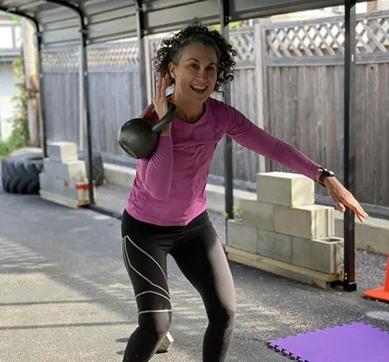 Accountability and wellness coaching session at Urban Athlete in Mt. Airy, Philadelphia