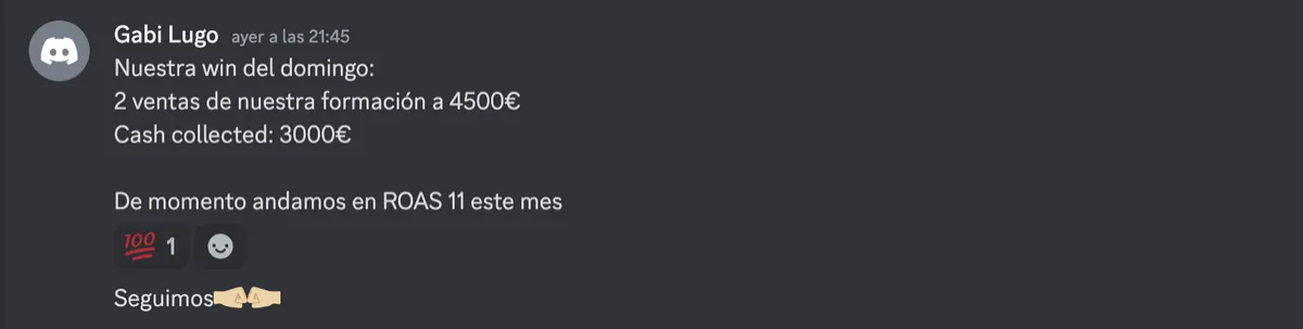 Testimonio de Sistema Nova