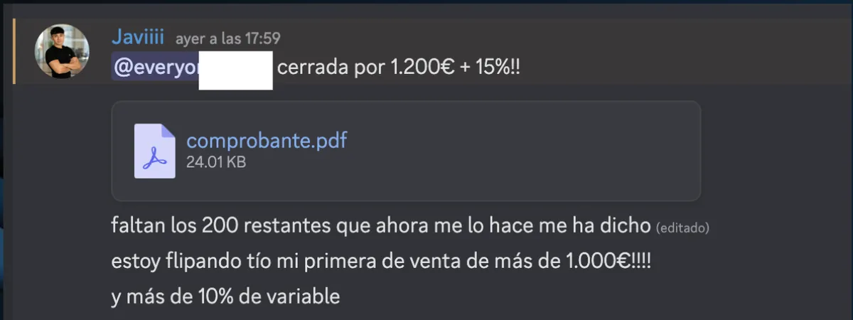 Testimonio de Sistema Nova