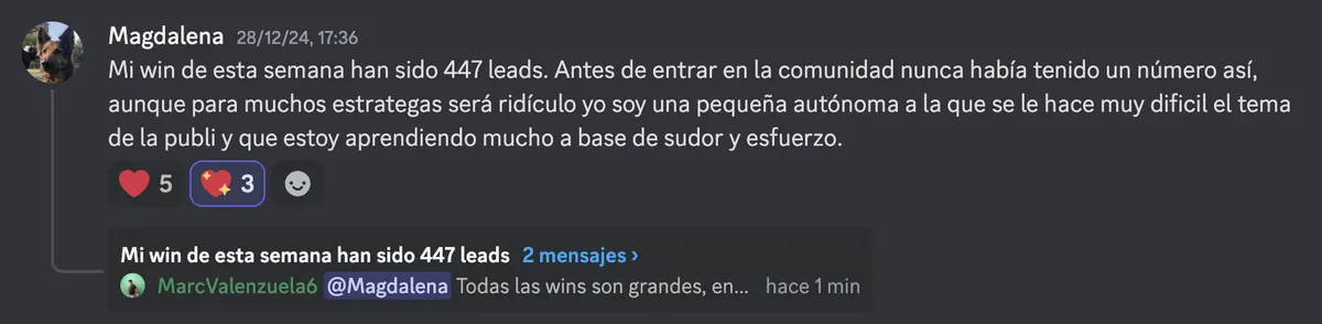 Testimonio de Sistema Nova