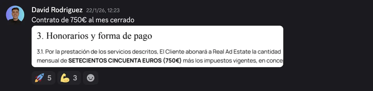Testimonio de Sistema Nova