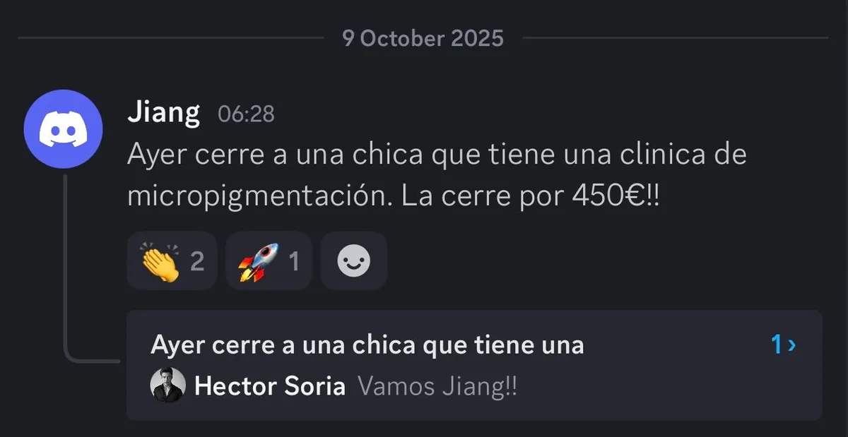 Testimonio de Sistema Nova