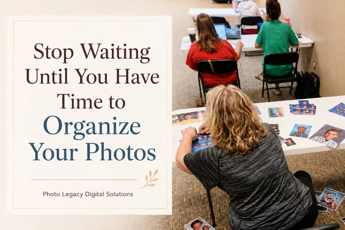 Stop Waiting to Organize Your Photos