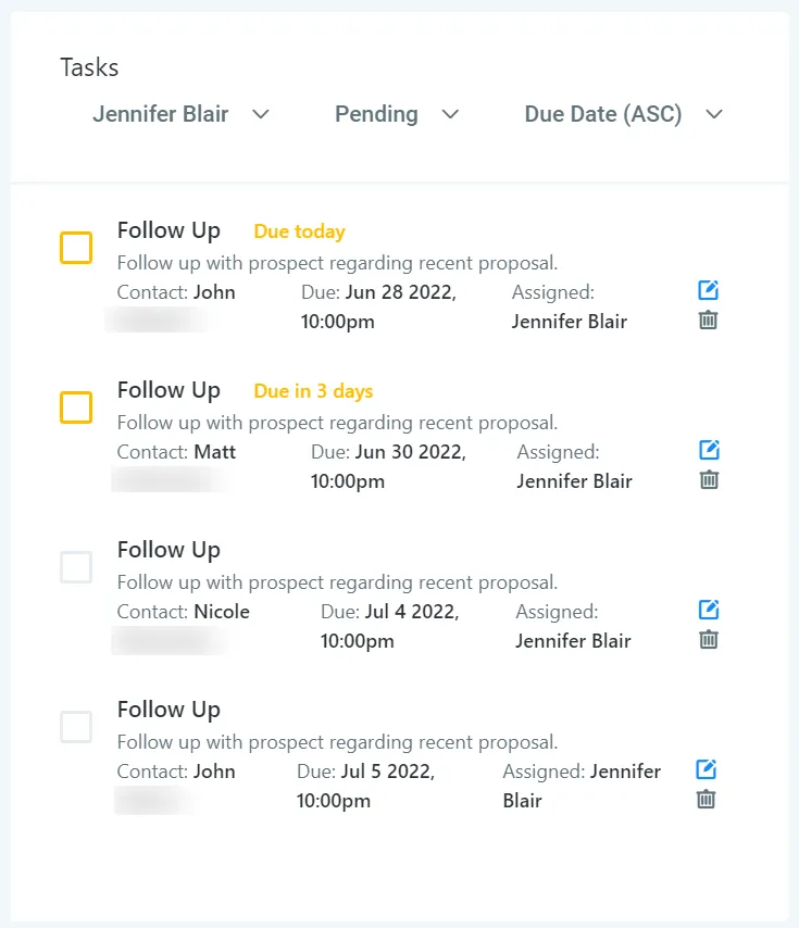 law firm crms task management