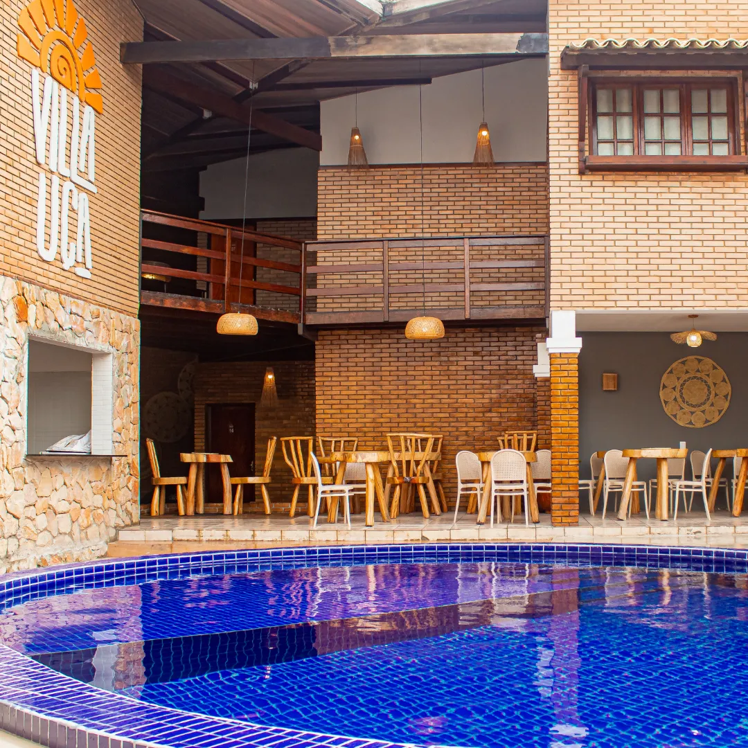 Piscina Pousada Villa Uçá