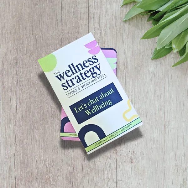 Relection card deck productWorkplace wellbeing toolkit and professional learning materials
