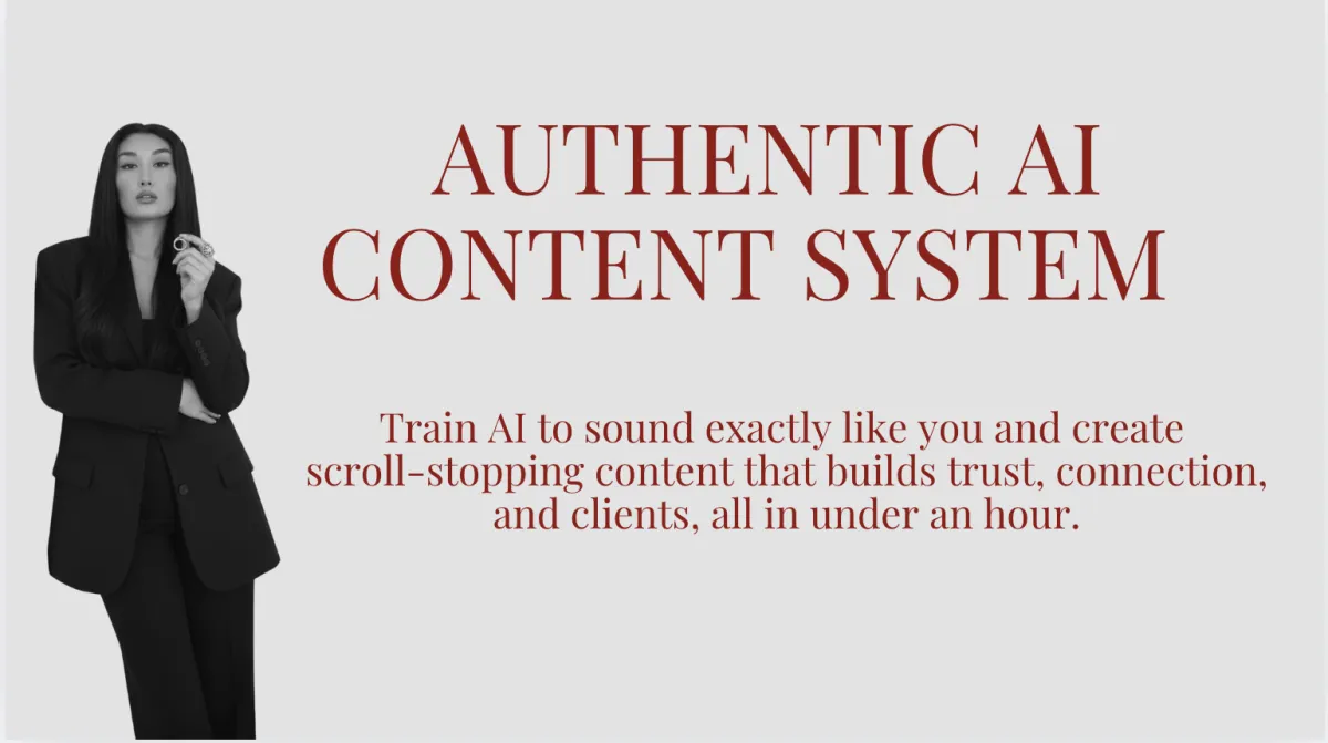 Authentic AI Content System