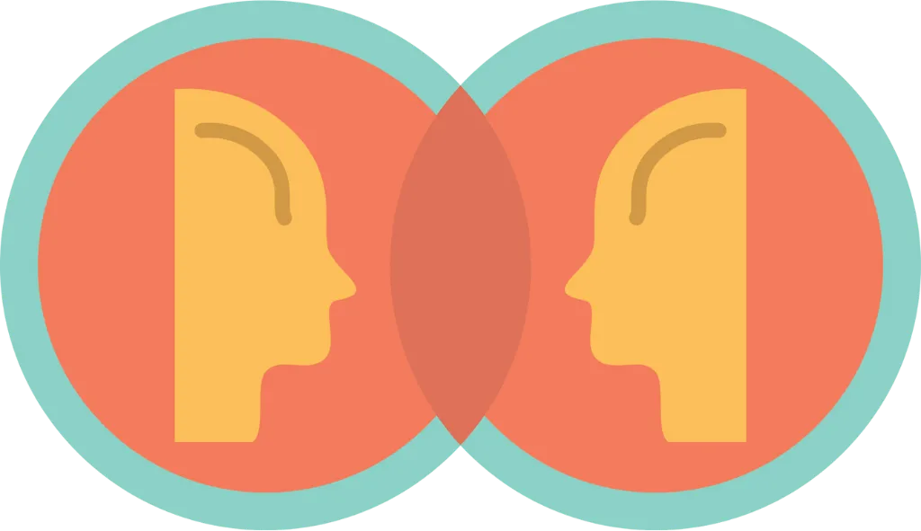 ALC People Solutions illustration representing communication, leadership awareness, and team development