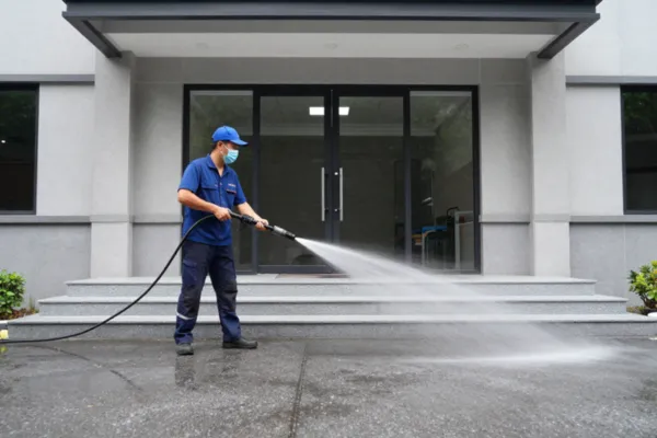 Dock Cleaning in