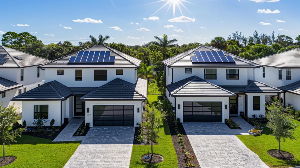 Residential rooftop solar system sized for home energy production