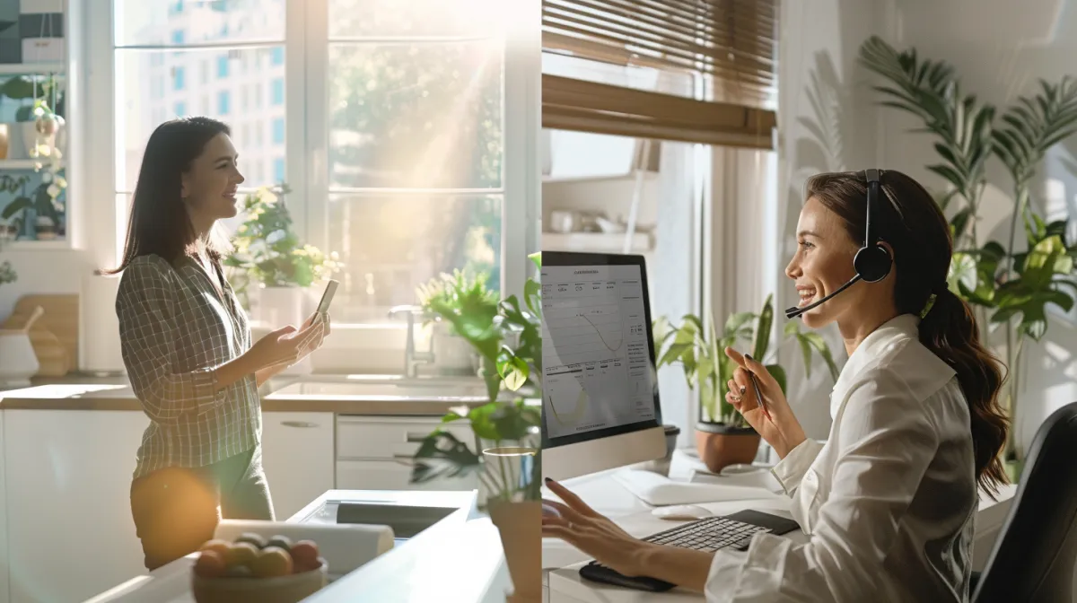 Soligo team reviewing Perfect Packet solar project checklist with Florida homeowner