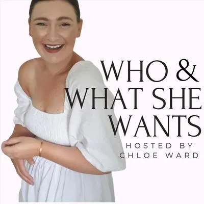 Logo for Who & What She Wants Podcast