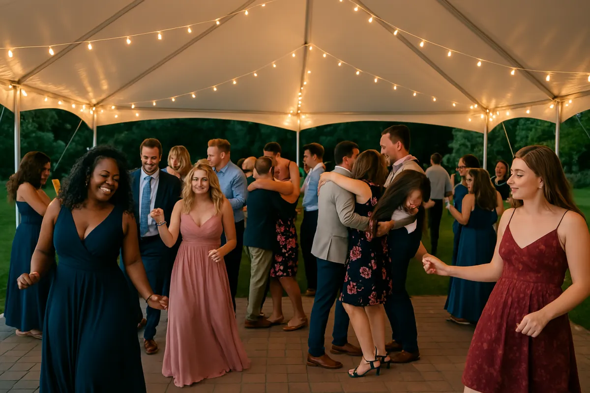 group of people dancing