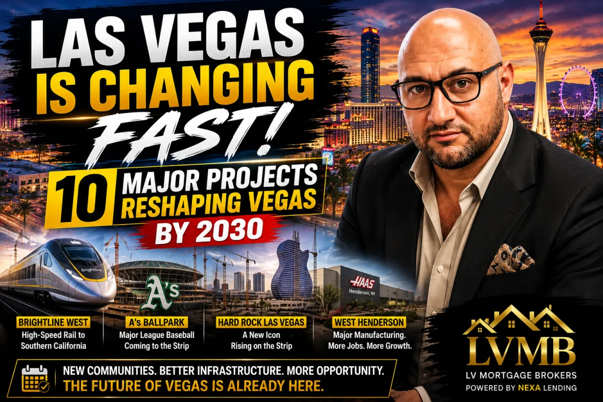 Las Vegas Is Changing FAST: 10 Major Projects Reshaping the City by 2030
