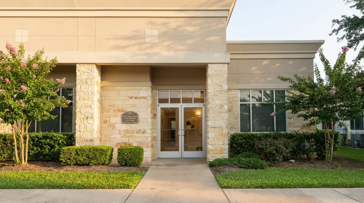 TCM practitioner's hands providing pregnancy-safe prenatal massage for lower back pain — Shou Ren Zhai, Katy TX