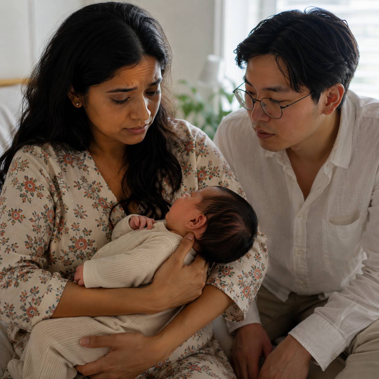 Mother concerned about her newborn favoring one side and trouble latching, Katy