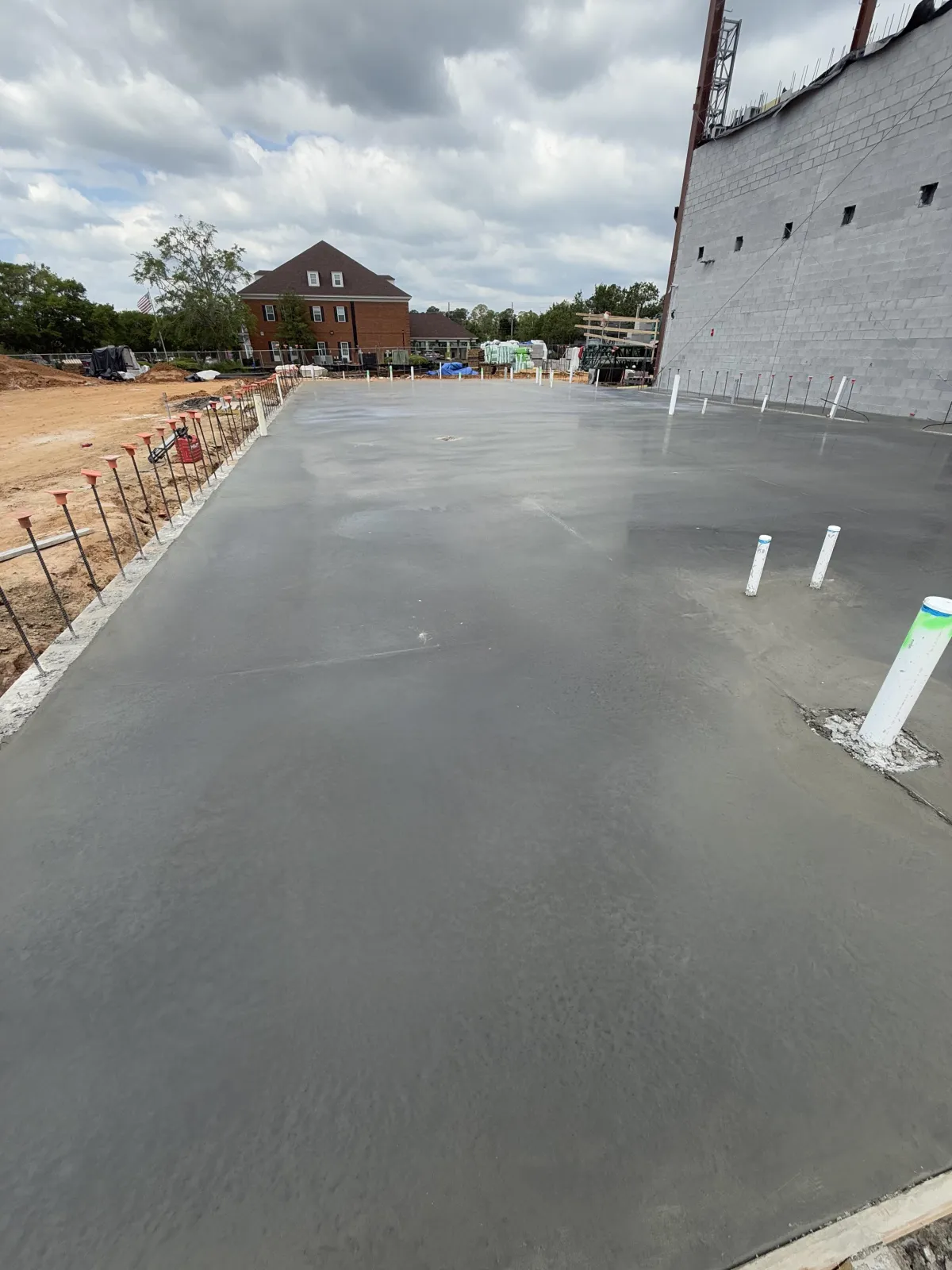 commercial foundation slab in Dallas, GA