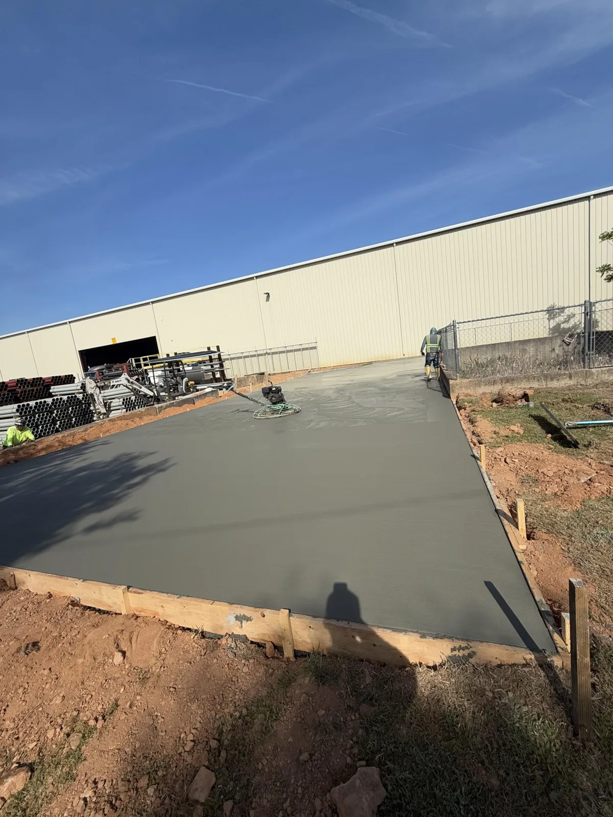 commercial slab in Paulding County, GA
