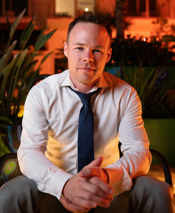 Corey Baum, coach helping people build confidence and social skills