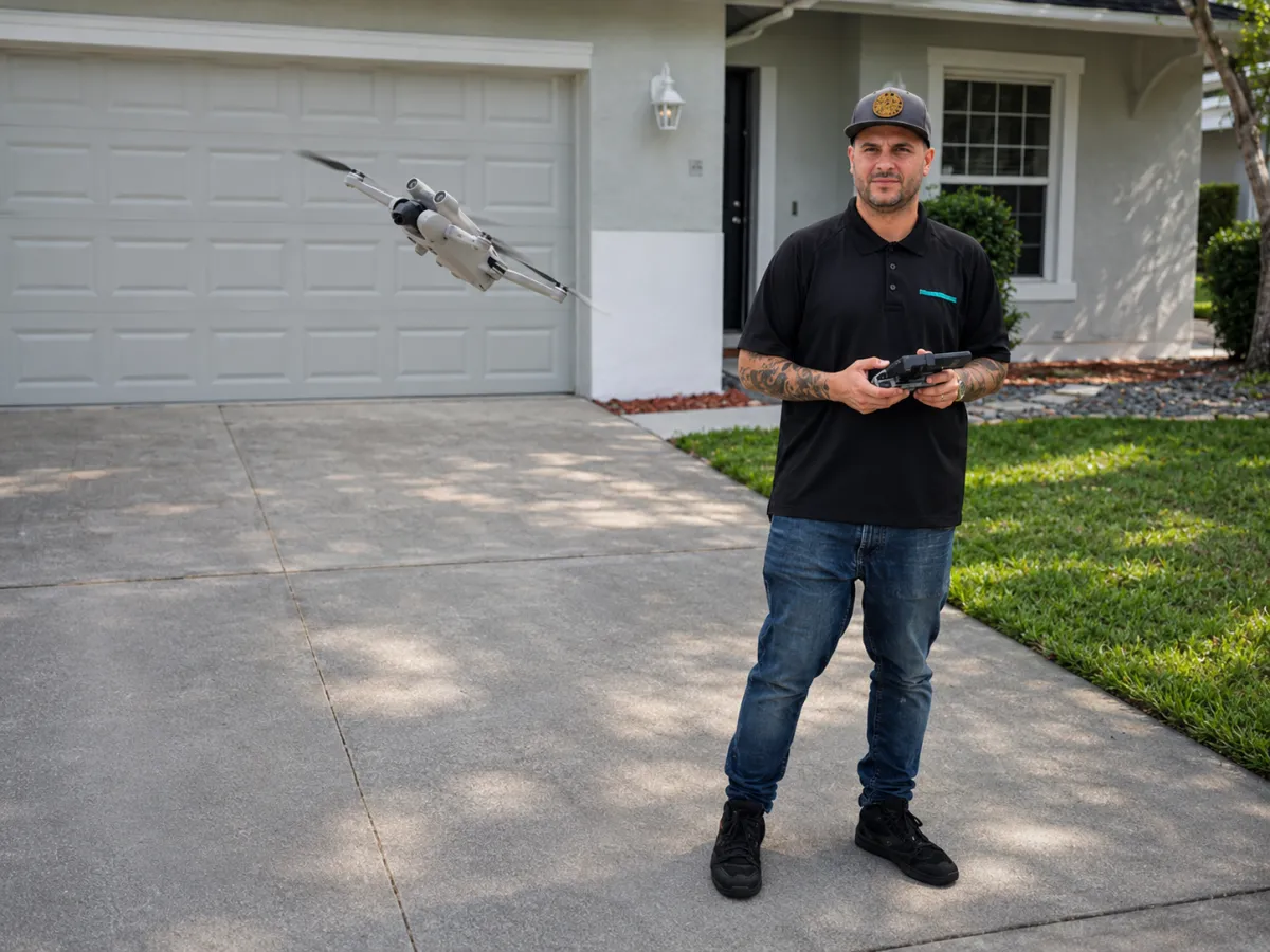 Drone Roof Inspections in Florida: When Drones Help Home Inspectors