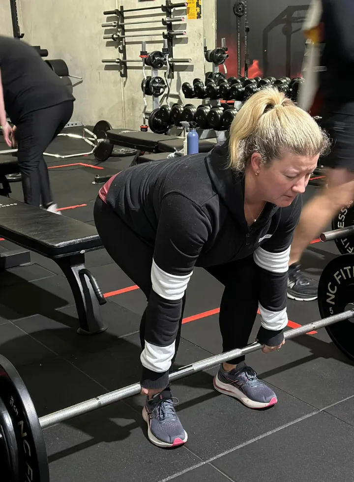 woman training at fitquest360 in Ballarat