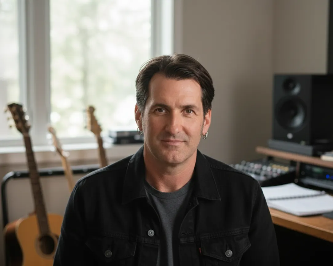 Songwriter offering beginner guitar and songwriting guidance for adults