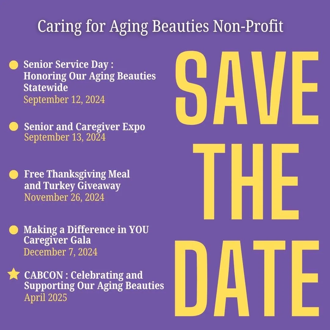 Caring for Aging Beauties Flyer