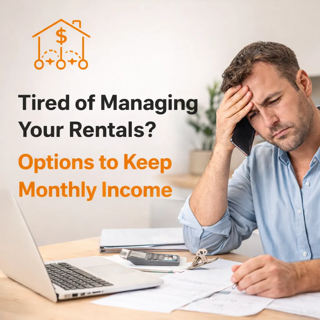 How Landlords Can Stop Managing Rental Properties and Still Keep Monthly Income