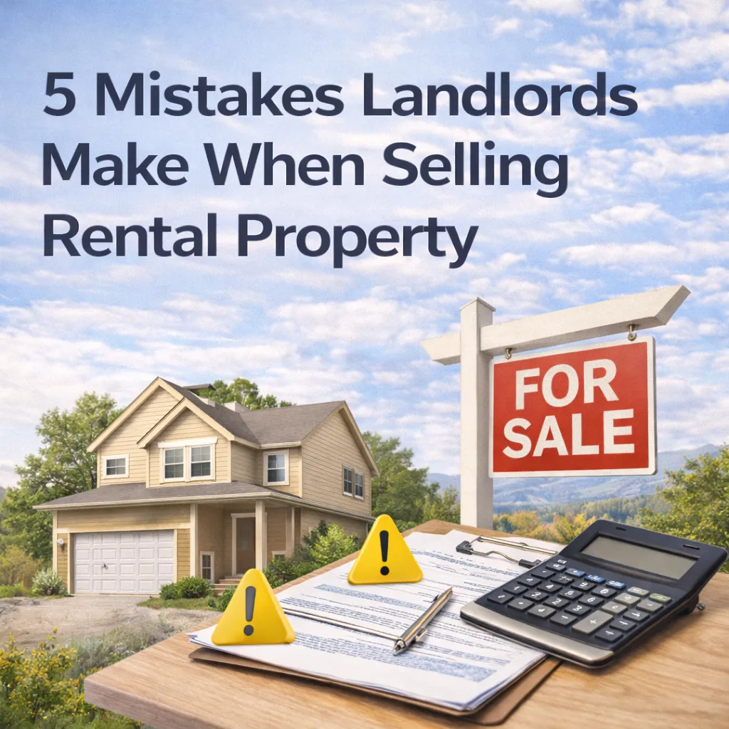5 Mistakes Landlords Make When Selling a Rental Property