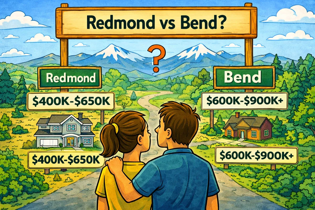 🏡📍 Redmond vs Bend, Oregon: Which Is Better for Home Buyers?