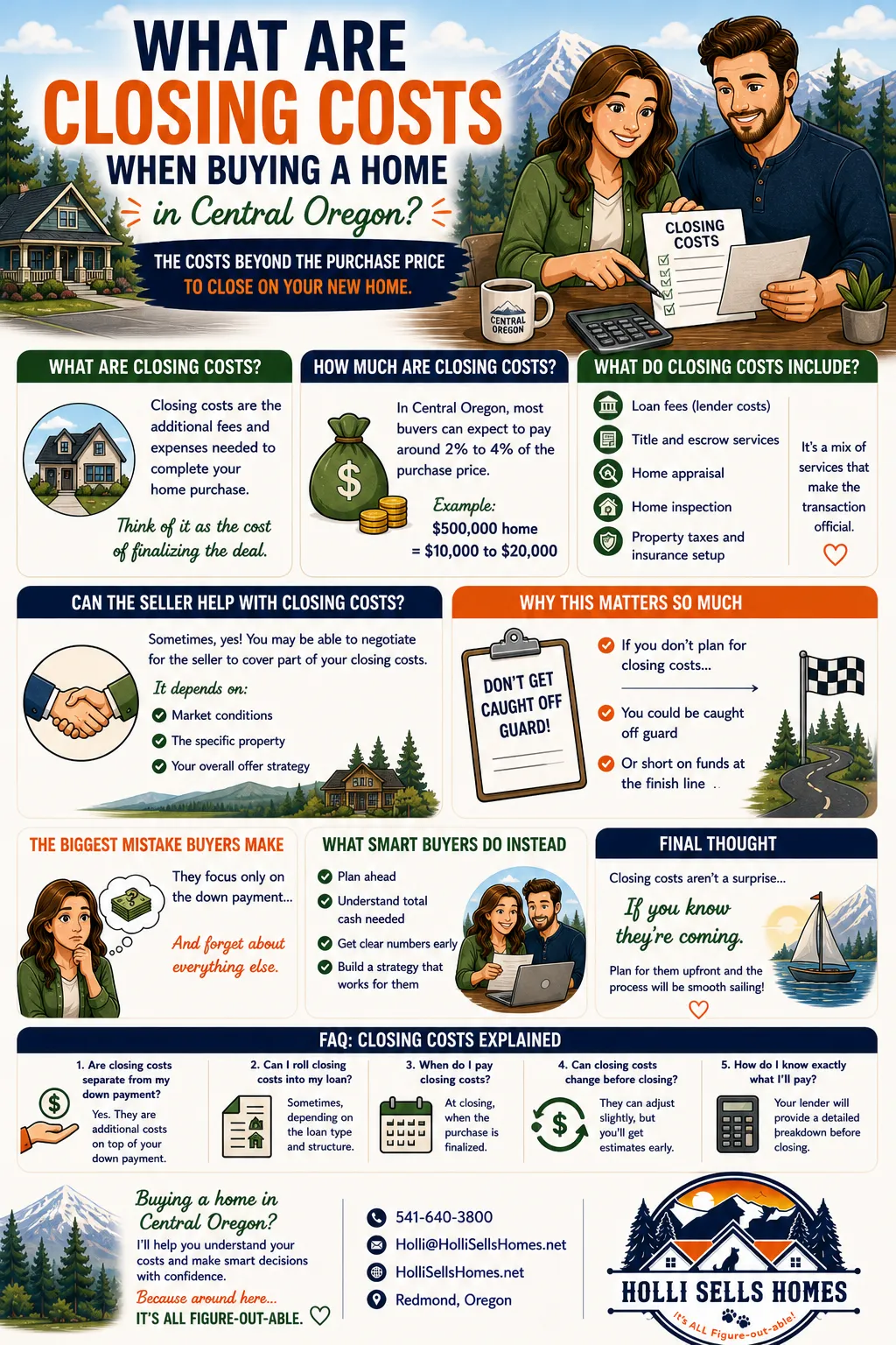 💸 What Are Closing Costs When Buying a Home in Central Oregon?
